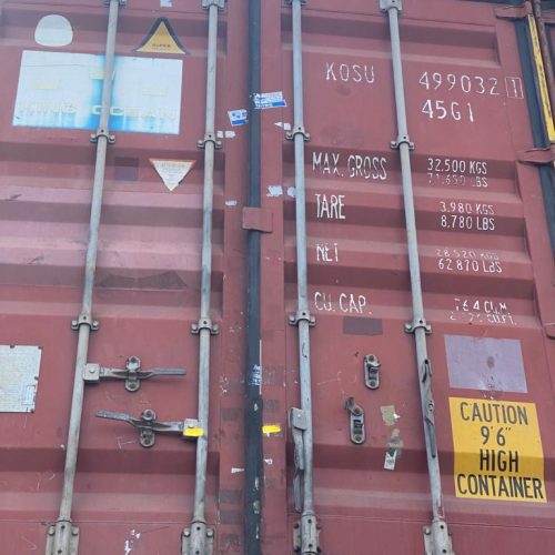 PAYANO TRAILERS Contenedores vacíos 40 pies HC 5