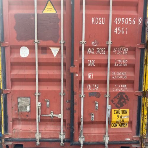 PAYANO TRAILERS Contenedores vacíos 40 pies HC 6