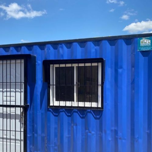 Contenedor oficina 20 pies con baño y cocina 13